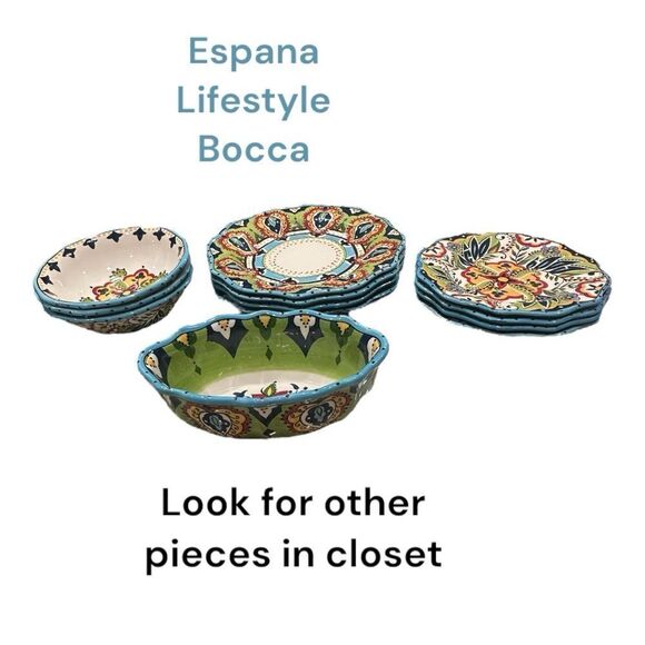 Espana Bocca lifestyles  bowl 9" Oval Vegetable Bowl 
Excellent condition - Picture 3 of 11